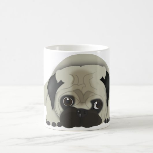 Pug Kaffeetasse (Mittel)