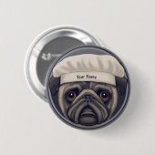 Pug-Koch Button (Vorne & Hinten)
