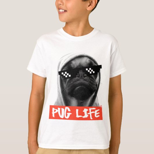 Pug Life T-Shirt (Vorderseite)