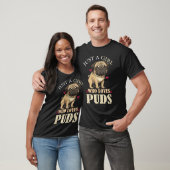Pug Love Girl T-Shirt (Unisex)