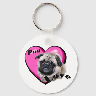 Pug Lovers Schlüsselanhänger