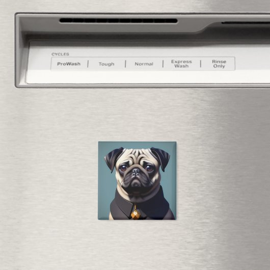 Pug Magnet (In Situ (Geschirrspüler))