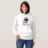 Pug Mom Hoodie (Vorne ganz)