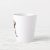 Pug Mug – Süße Hundemutter Latte Tasse Geschenk (Vorderseite)
