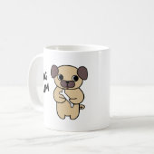 PUG MUM Kaffeetasse (Vorderseite Links)