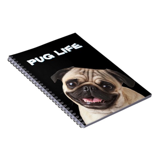 PUG NOTEBOOK  NOTIZBLOCK (Rechte Seite)