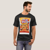 Pug Paws - Der Originale Corn Chip T-Shirt (Vorne ganz)