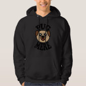 Pug Pug Mere Hoodie (Vorderseite)