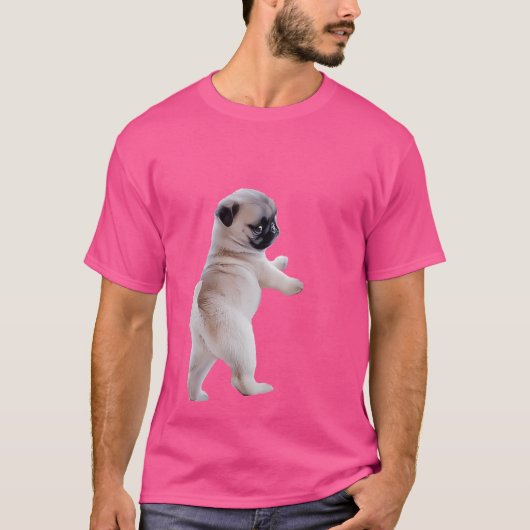 Pug Puppy T-Shirt (Vorderseite)