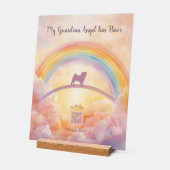 Pug Rainbow Bridge Acrylic Memorial Sign – Music Acrylschild (Winkel)