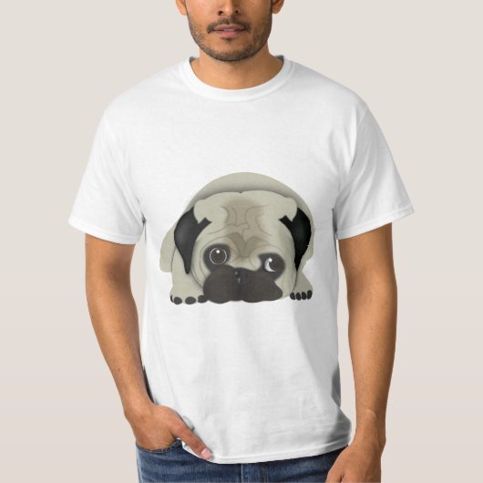 Pug T-Shirt (Vorderseite)