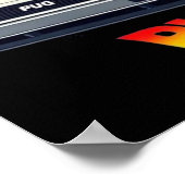 Pug To The Future Poster (Ecke)