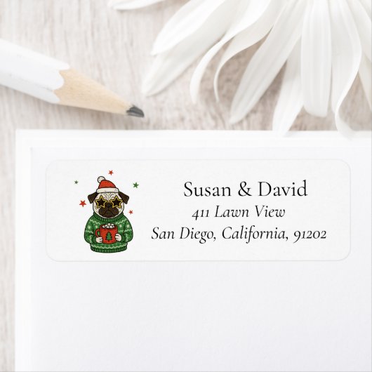 Pug Ugly Sweater Dog Christmas (Insitu)