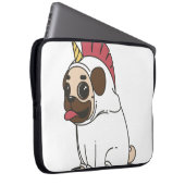 PUG UNICORN LAPTOPSCHUTZHÜLLE (Vorne Rechts)