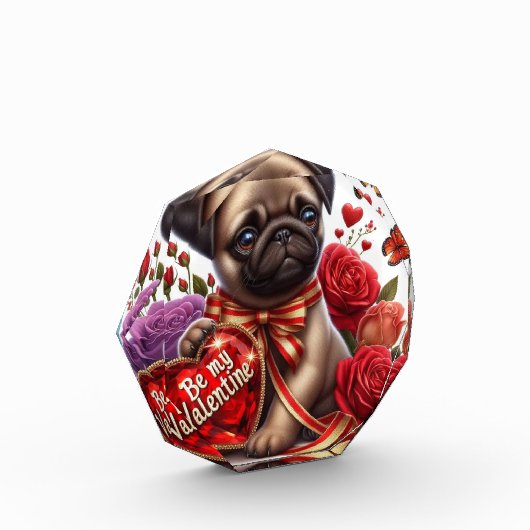 pug valentine fotoblock (Links)