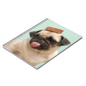 Pug Wants Treats Notizblock (Linke Seite)