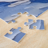 Pug-Weihnachtsboot-Feiertag Puzzle (Seite)