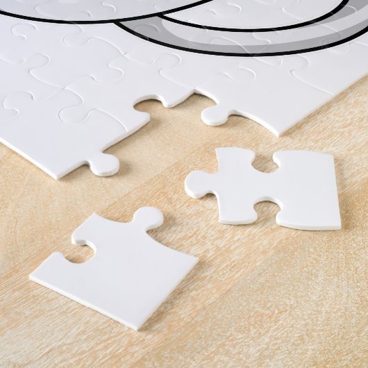 Pug with Cup of Coffee Puzzle (Seite)