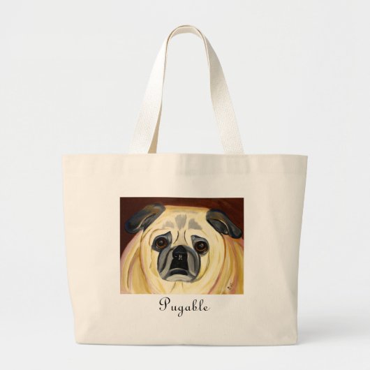 Pugable Jumbo Stoffbeutel (Vorne)