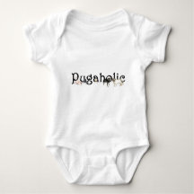 Pugaholic Baby-Bodysuit