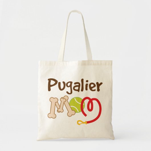 Pugalier Hundezucht-Mama-Geschenk Tragetasche (Vorne)