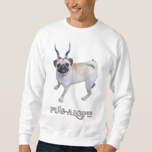 Pugalope Sweatshirt (Vorderseite)