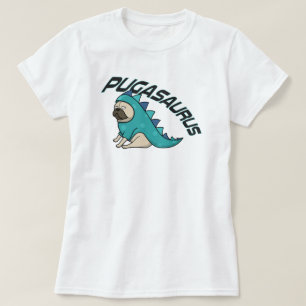 Pugasaurus Mops Dog T - Shirt