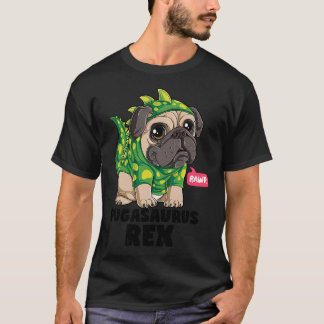 Pugasaurus Rex T Pug Dinosaur Liebhaber Lustiger H T-Shirt