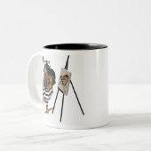 Pugcasso Tasse (Vorderseite Links)