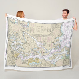 Puget Sound Nautical Chart 18440 Fleecedecke