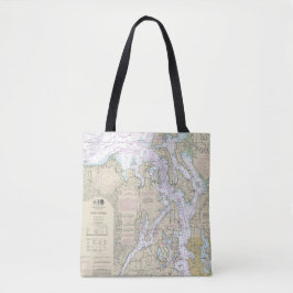 Puget Sound Nautical Chart 18440 Tasche