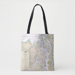 Puget Sound Nautical Chart 18440 Tasche