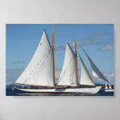 Puget Sound Sailboat Poster (Vorne)
