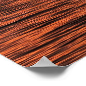 Puget Sound Sunset Poster (Ecke)