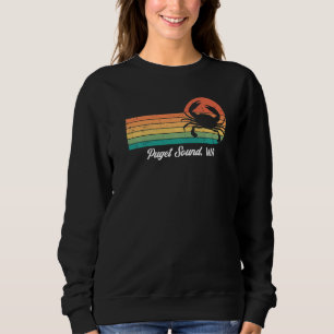 Puget Sound Wa Crab Fishing Sweatshirt