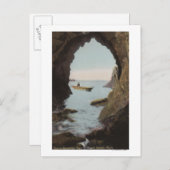 Puget Sound, WA - Höhle in Täuschung Postkarte (Vorne/Hinten)