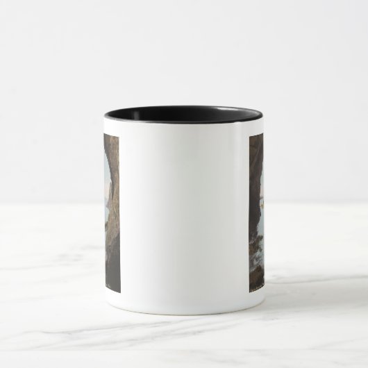 Puget Sound, WA - Höhle in Täuschung Tasse (Zentrum)