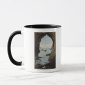 Puget Sound, WA - Höhle in Täuschung Tasse (Links)