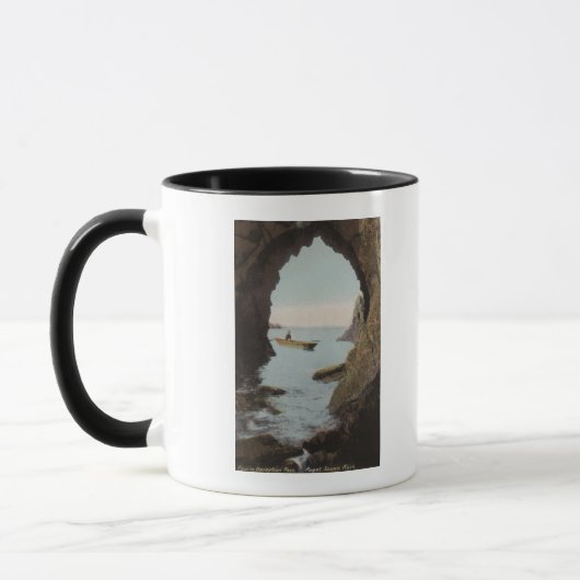 Puget Sound, WA - Höhle in Täuschung Tasse (Links)