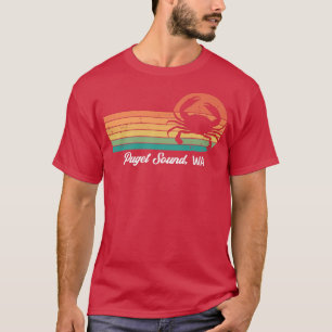 Puget Sound WA Krabbenfischen T-Shirt