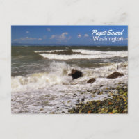 Puget Sound Washington Beach Foto