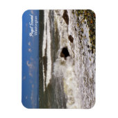 Puget Sound Washington Seascape Foto Magnet (Vertikal)