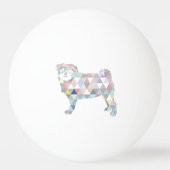 Puggball Tischtennisball (Vorderseite)