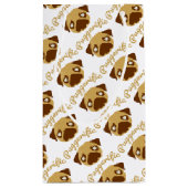 Puggerific Mops-Wortspiel Kleine Geschenktüte (Rückseite)