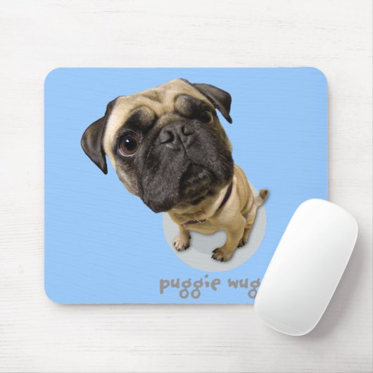 Puggie Wuggie Mousepad (Mit Mouse)