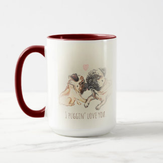 Puggin Liebe Sie Tasse
