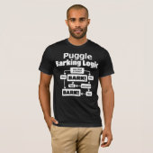 Puggle Barking Logic T-Shirt (Vorne ganz)