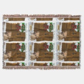 Puggle Christmas Decke (Vorderseite)