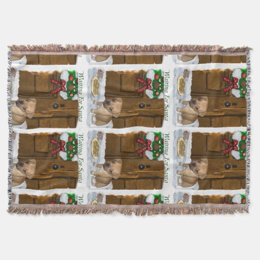 Puggle Christmas Decke (Vorderseite)