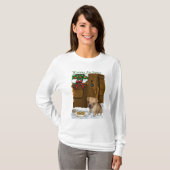 Puggle Christmas Geschenke T-Shirt (Vorne ganz)